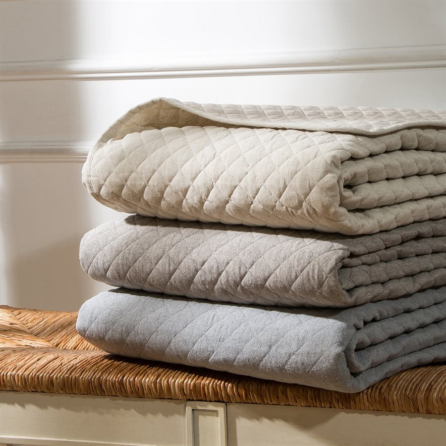 Parure de lit Anna Coverlet - Gris